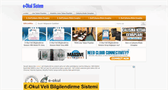 Desktop Screenshot of eokulsistem.com